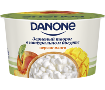 Danone представляет новинку – зерненый творог в йогурте