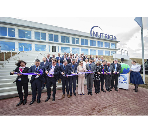 Danone открывает в Нидерландах новый энергоэффективный завод специализированного детского питания