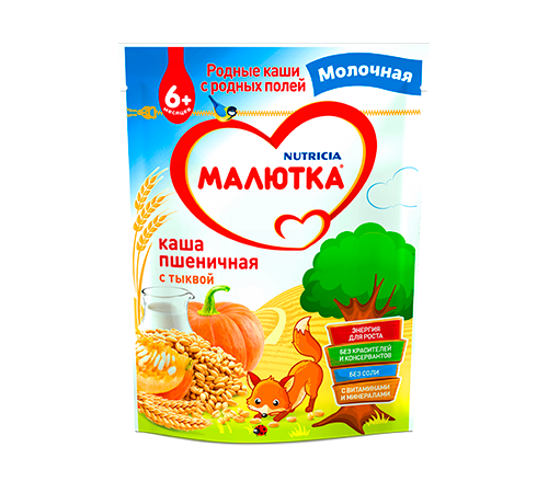 Nutricia Россия представляет новые каши «Малютка»